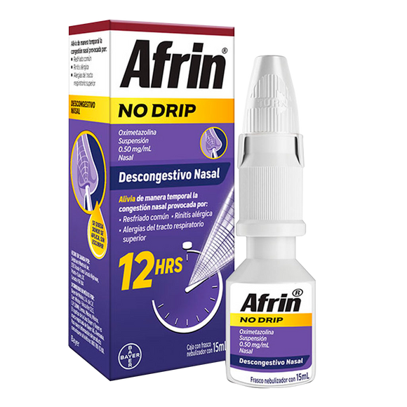 AFRIN NO DRIP EXTRA HUMECTANTE CON 15ML