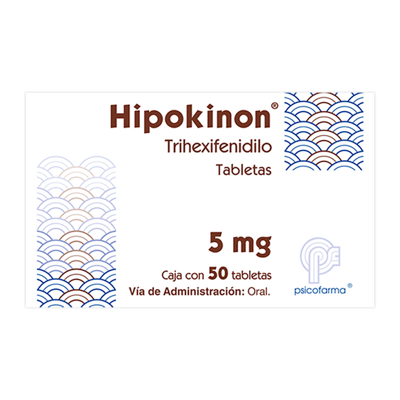 HIPOKINON 5MG CON 50 TABLETAS