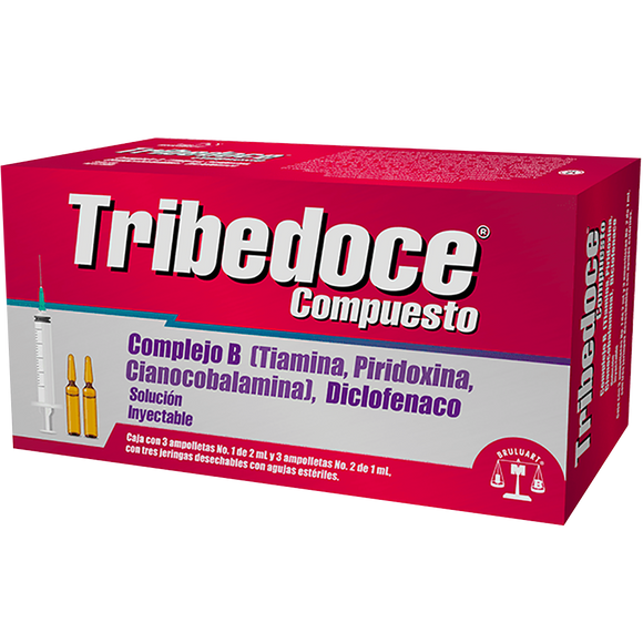 TRIBEDOCE COMPUESTO CON 3 AMPOLLETAS
