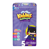 KIDDIES ANTIFUGAS TALLA 5 X GRANDE CON 64 PAÑALES