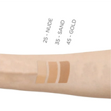 DERMABLEND BASE DE MAQUILLAJE CREMA COMPACTA NO.25 NUDE CON 9.5G