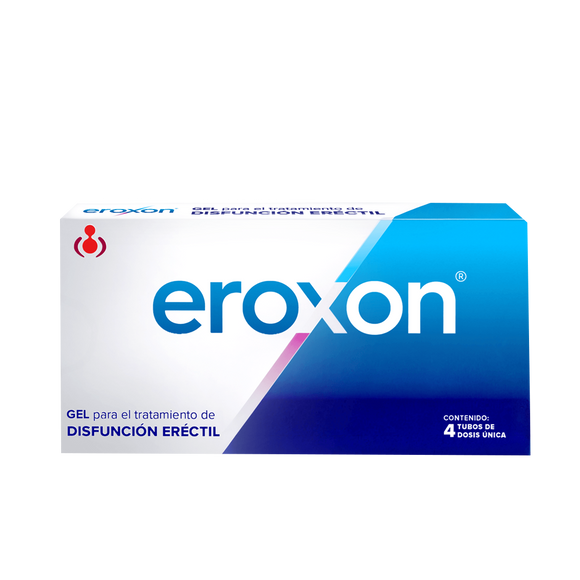 EROXON GEL TOPICO CON 4 TUBOS DE DOSIS UNICA