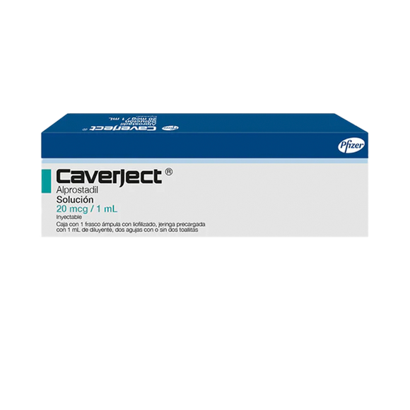 CAVERJECT 20MCG/1ML