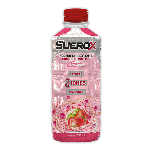 SUEROX SABOR FRESA-KIWI CON 630ML