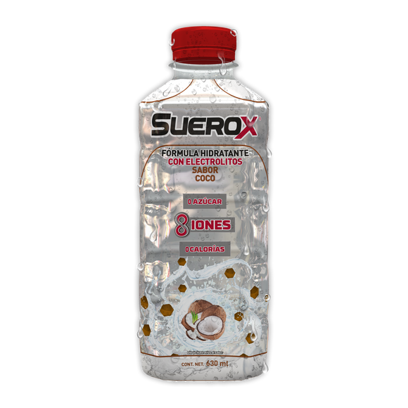 SUEROX SABOR COCO CON 630ML