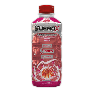 SUEROX SABOR FRESA CON 630ML