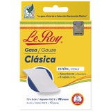 GASA ESTERIL 7.5X5CM CON 10 UNIDADES
