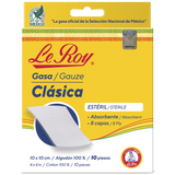 GASA ESTERIL 10X10CM CON 10 UNIDADES
