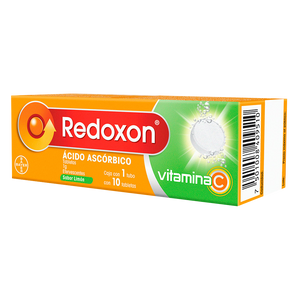 REDOXON 1G CON 10 TABLETAS EFERVESCENTES SABOR LIMON