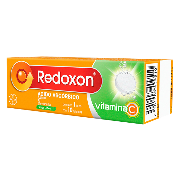 REDOXON 1G CON 10 TABLETAS EFERVESCENTES SABOR LIMON