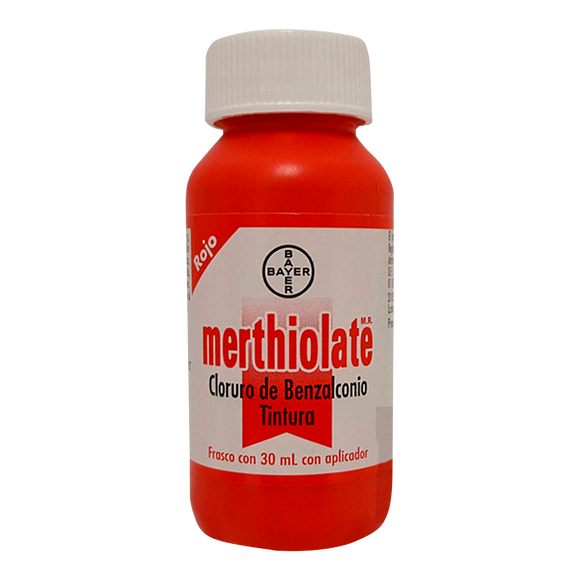 MERTHIOLATE ROJO CON 30ML