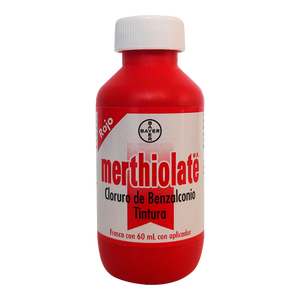 MERTHIOLATE ROJO CON 60ML