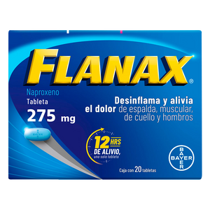 FLANAX 275MG CON 20 TABLETAS