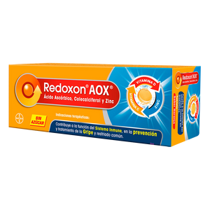 REDOXON AOX SIN AZUCAR CON 10 TABLETAS EFERVESCENTES