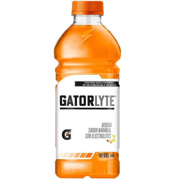 GATORLYTE SABOR NARANJA CON 591ML