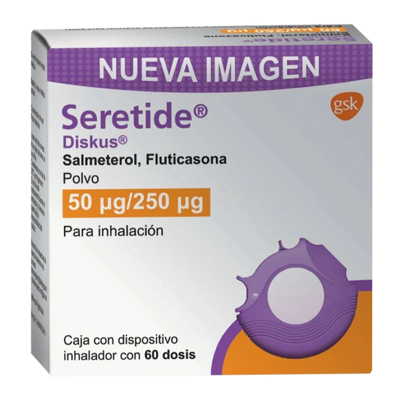 SERETIDE DISK 50/250MCG C60DOS