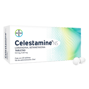 CELESTAMINE NS 5/0.25MG CON 20 TABLETAS