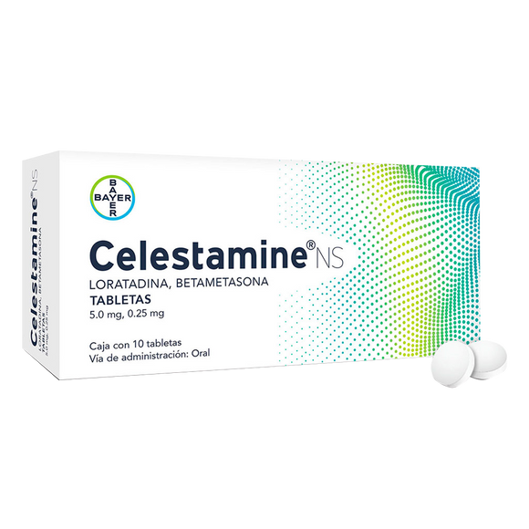 CELESTAMINE NS 5/0.25MG CON 10 TABLETAS