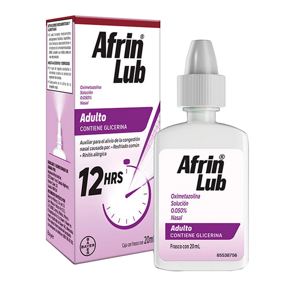 AFRIN LUB 50MG SPRAY CON 20ML