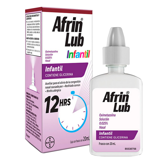 AFRIN LUB 25MG SPRAY INFANTIL CON 20ML