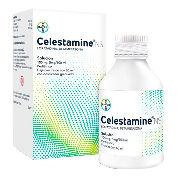 CELESTAMINE NS 5MG/100ML SOLUCION CON 60ML