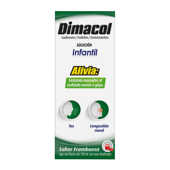 DIMACOL INFANTIL SABOR FRAMBUESA CON 150ML