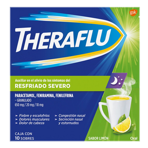 THERAFLU EXTHEGRAN VERDE 10 MG 10 SOBRES