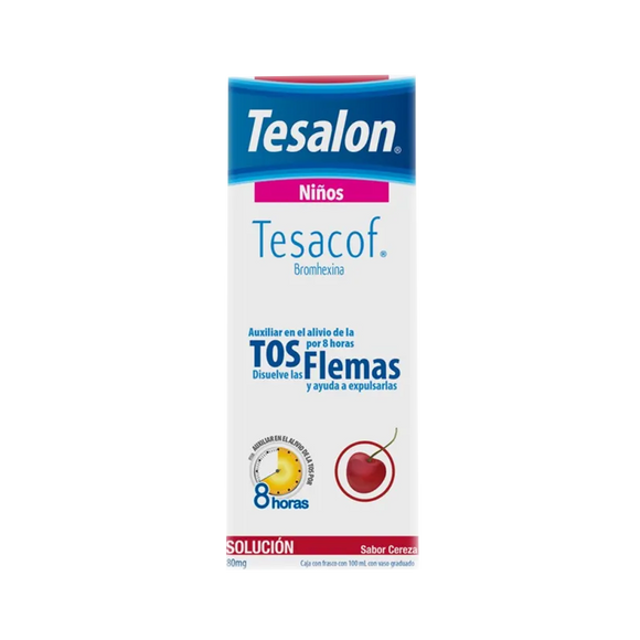 TESACOF INF SOL 80MG 100ML CEREZA