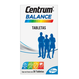 CENTRUM BALANCE CON 30 TABLETAS