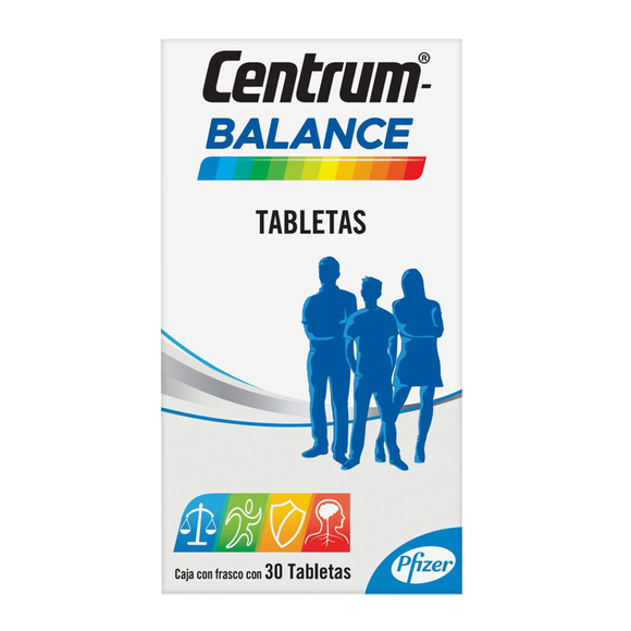 CENTRUM BALANCE CON 30 TABLETAS