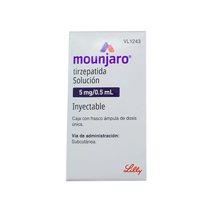 MOUNJARO 5MG/0.5ML SOLUCION INYECTABLE DOSIS UNICA