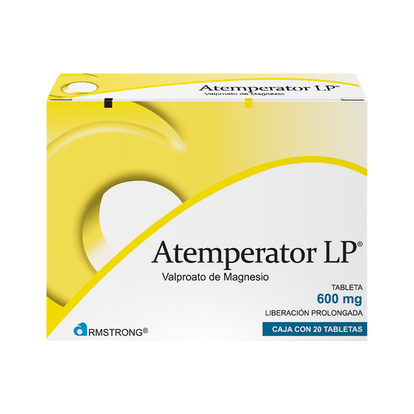 ATEMPERATOR LP 600MG CON 20 TABLETAS