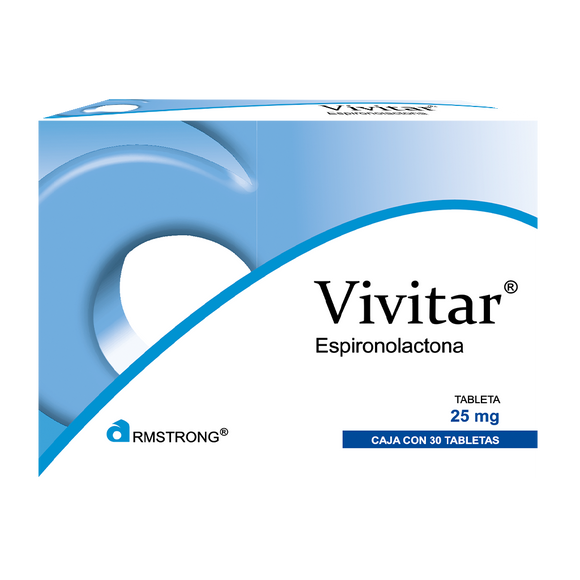 VIVITAR 25MG CON 30 TABLETAS