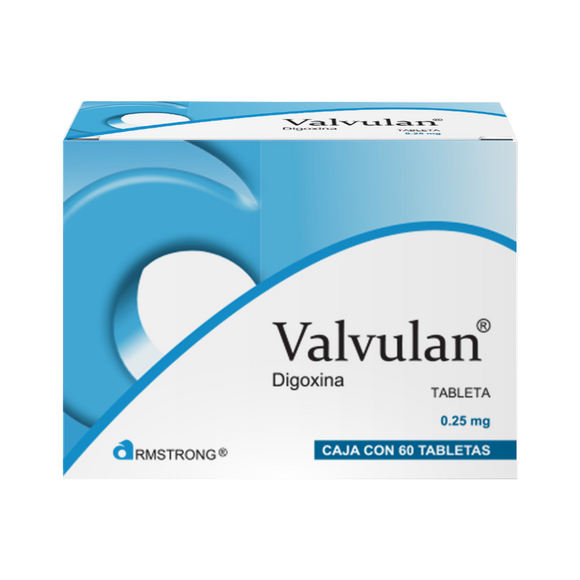 VALVULAN 0.25MG CON 60 TABLETAS