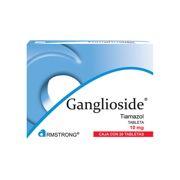 GANGLIOSIDE 10MG CON 20 TABLETAS