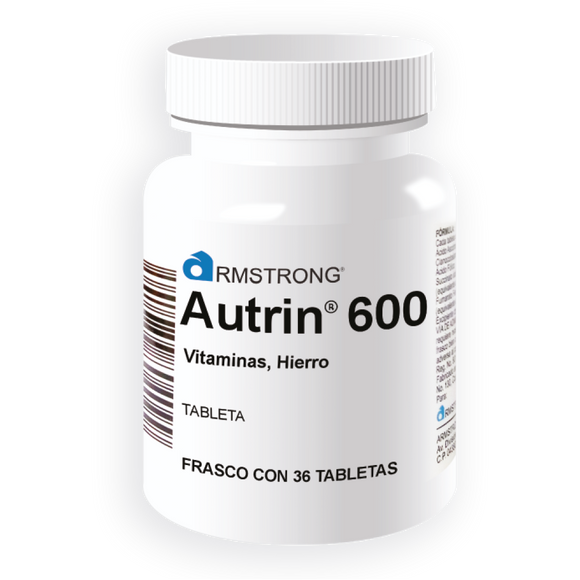 AUTRIN 600MG CON 36 TABLETAS