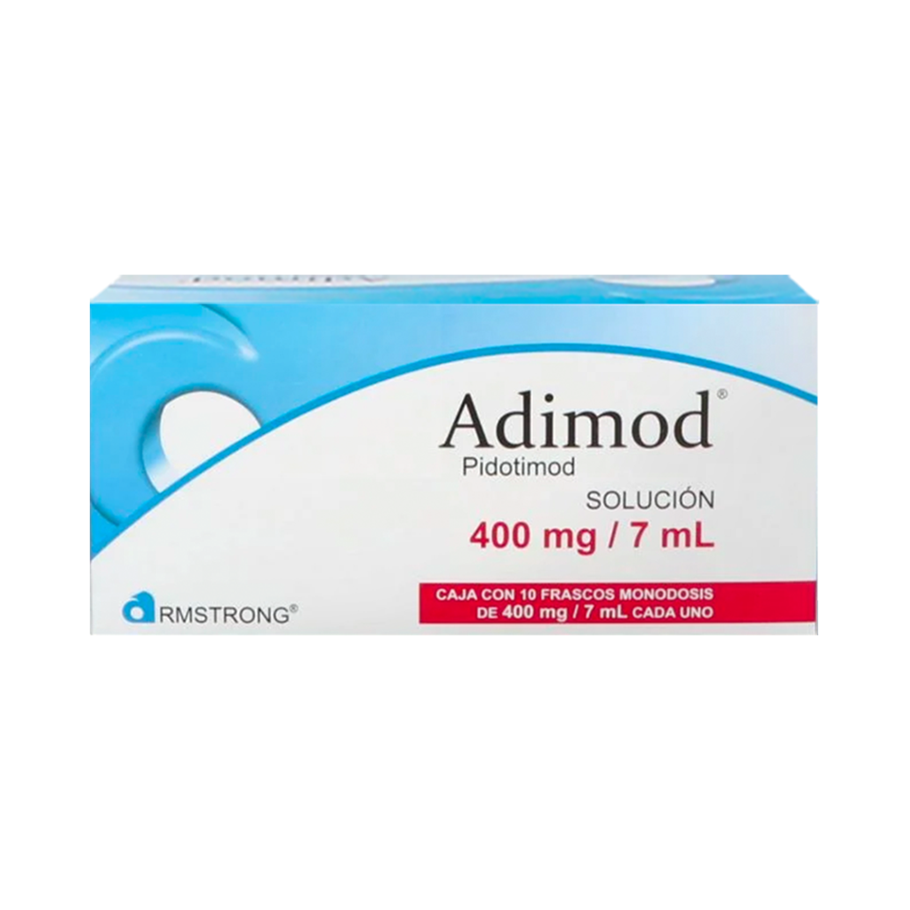 ADIMOD 400MG SOLUCION CON 10 FRASCOS DE 7ML C/U – FARMACIA CALDERON