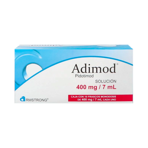 ADIMOD 400MG SOLUCION CON 10 FRASCOS DE 7ML C/U