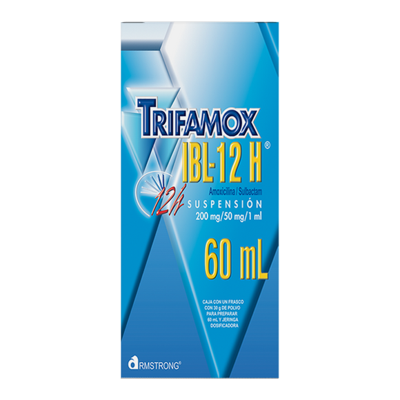 TRIFAMOX IBL 12HRS SUSPENSION CON 60ML