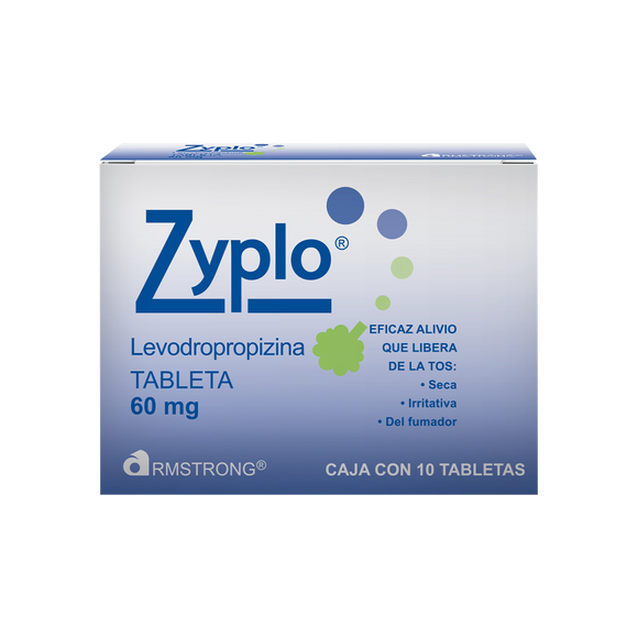 ZYPLO 60MG CON 10 TABLETAS