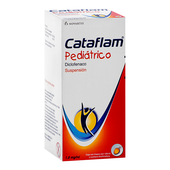 CATAFLAM PEDIATRICO 180MG SUSPENSION CON 120ML