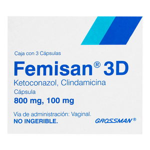 FEMISAN 3D CAPS VAG 800/10 C/3