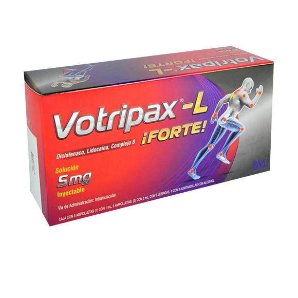 VOTRIPAX-L FORTE 5MG 3AMP/3JGA