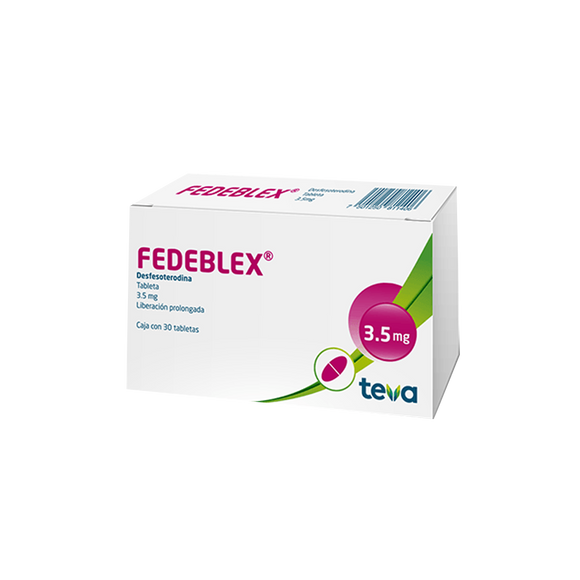 FEDEBLEX 3.5MG 30 TAB