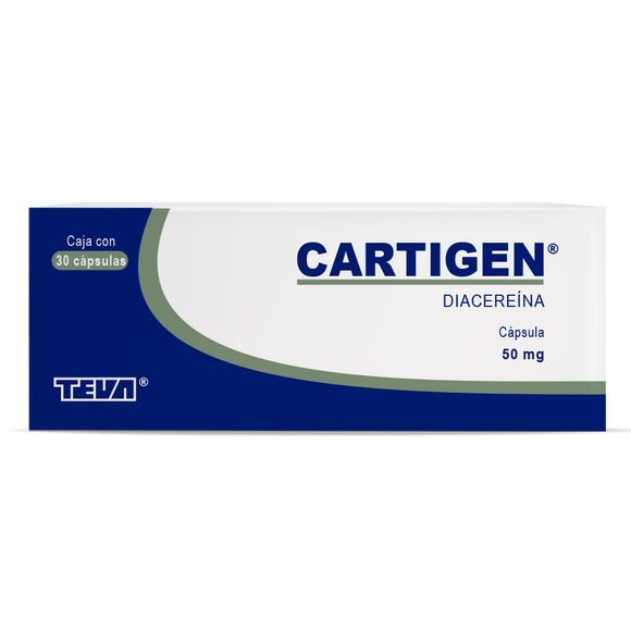 CARTIGEN 50MG CON 30 CAPSULAS