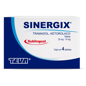 SINERGIX SUBLINGUAL CON 4 TABLETAS