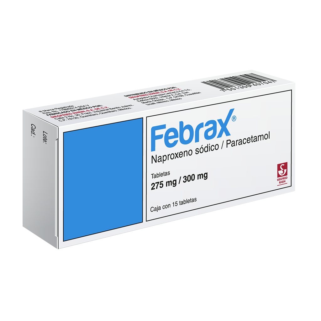 FEBRAX 275/300MG CON 15 TABLETAS – FARMACIA CALDERON
