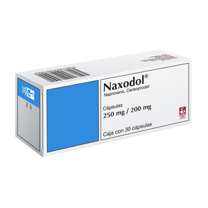 NAXODOL 250-200MG CON 30 CÁPSULAS