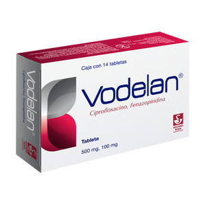 VODELAN 500/100MG CON 14 TABLETAS