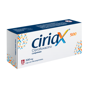 CIRIAX 500MG CON 14 TABLETAS